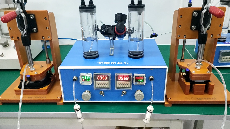 戈埃尔GL300双吸气防水测试机是怎么做不同监控镜头密封性测试的